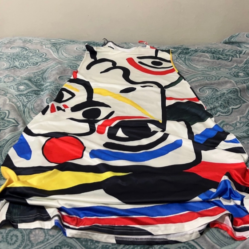 Color block maxi dress - Picture 4 of 8